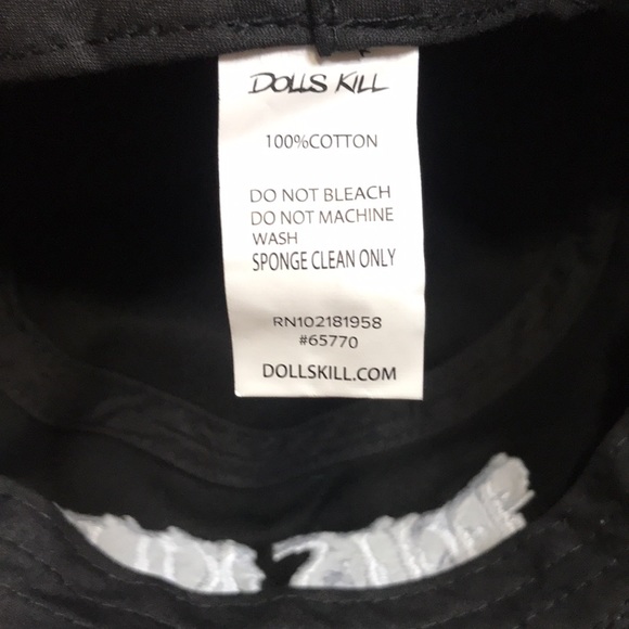 Dolls Kill Bucket hat🖤🔪 - Picture 5 of 5